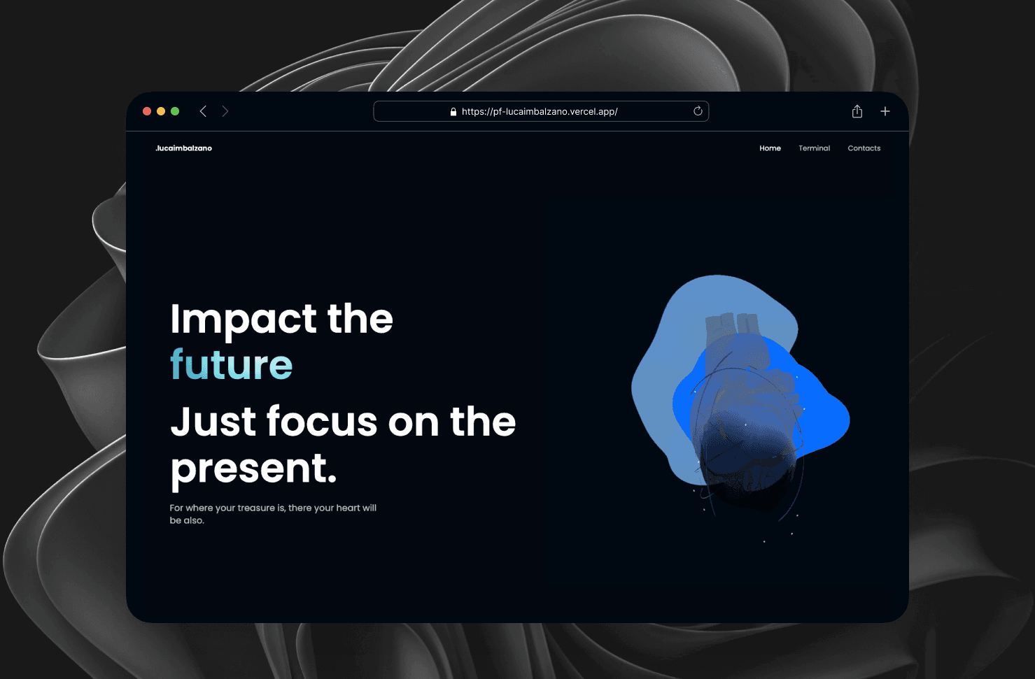 Simple Landing Page with react