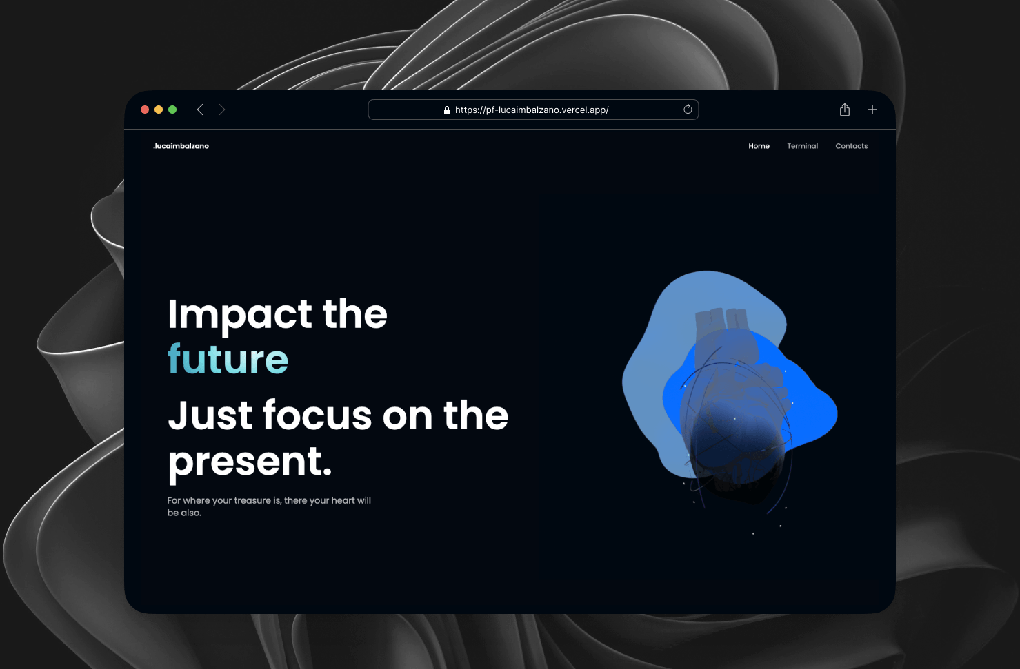 Simple Landing Page with react